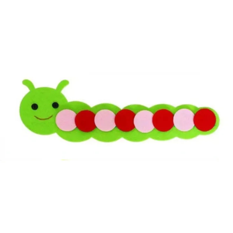 Montessori Toys Felt Finger Number Math Toys Children Learn Hands-on Math Toy Kindergarten Carrot Digital Teaching Aids
