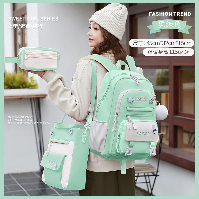 Child Girl Backpacks Primary Junior High | Baby's World Bangladesh