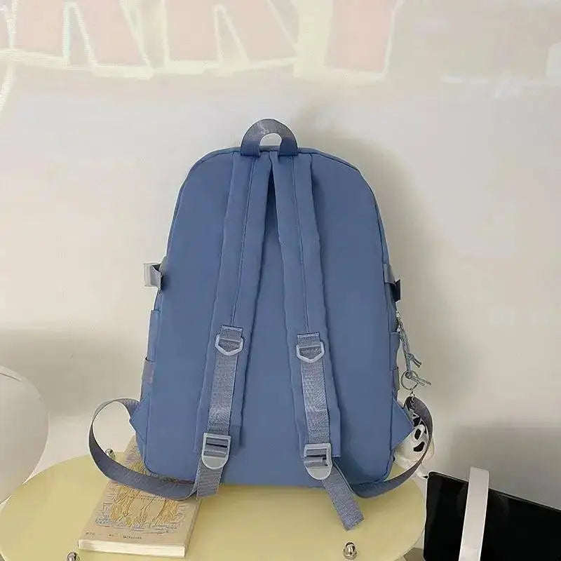 Girls Backpack Cute School Bags For Student Teens Girls Pockets Women Laptop Backpack Harajuku - Baby's World (view 2)