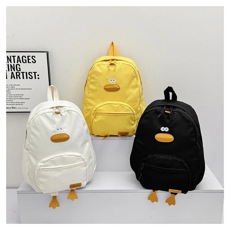 New Cartoon Duck Backpack Designer Cute | Baby's World Bangladesh
