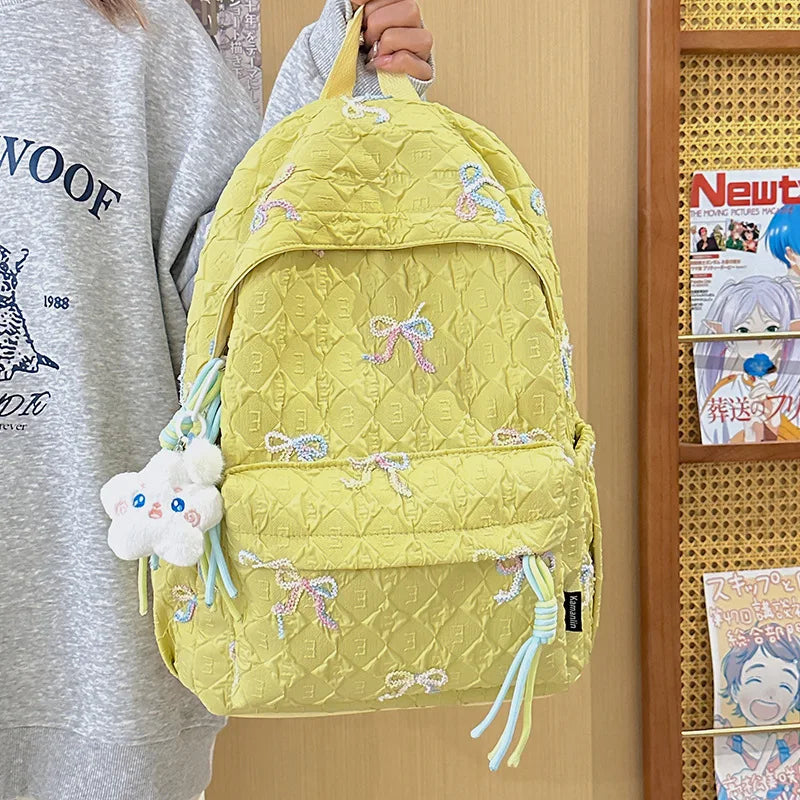 New Cute Western-style Children's Backpack, Cartoon Dolphin Kindergarten Snack Bag, Personalized Embroidery Unique Holiday