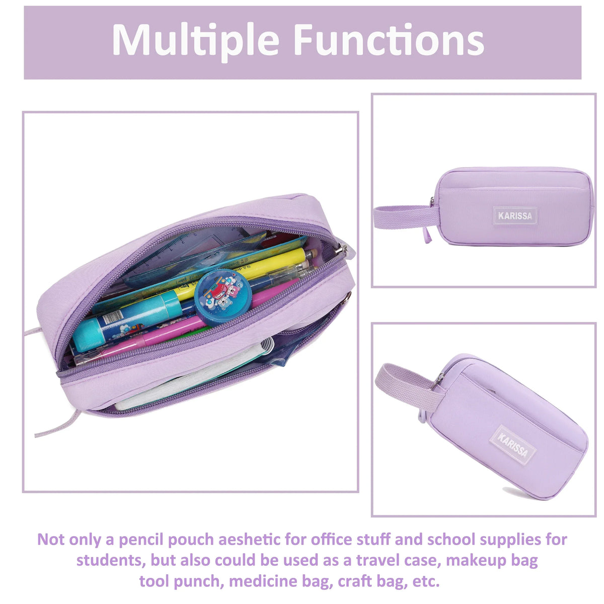 Backpack for Women Girls Set with Pencil Case 15.6 Inch Laptop School Bag Kids Elementary College Backpacks - Baby's World