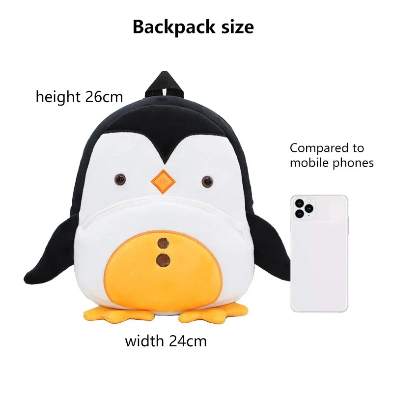 Cute Animals Cartoon Plush Children Backpacks Schoolbag Girls Boys casual Baby Bags - Baby's World (view 6)