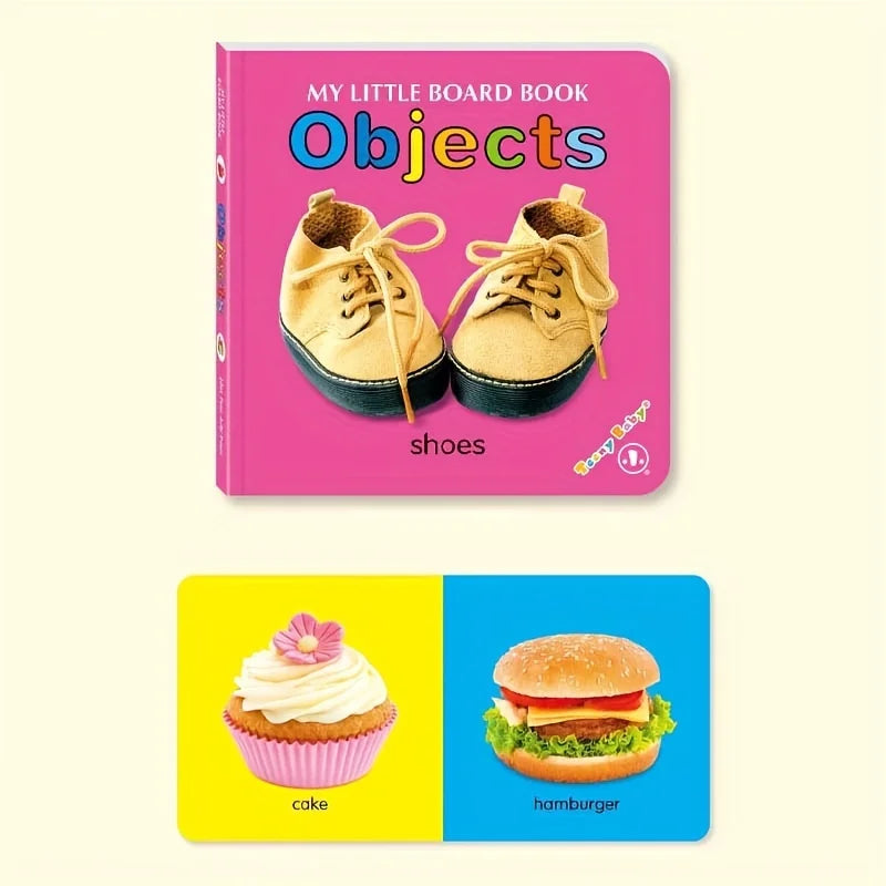 Baby Colorful Pattern Card Books Interactive Sensory Baby Toys Newborn Development Gift Accompanying Reading Early Education