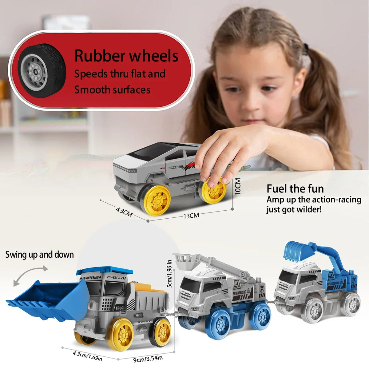 Space Track Toys Magic Climbing electric Engineering Race Car Toy  Bendable Flexible Race track Cars Train Toy For Kid Gift