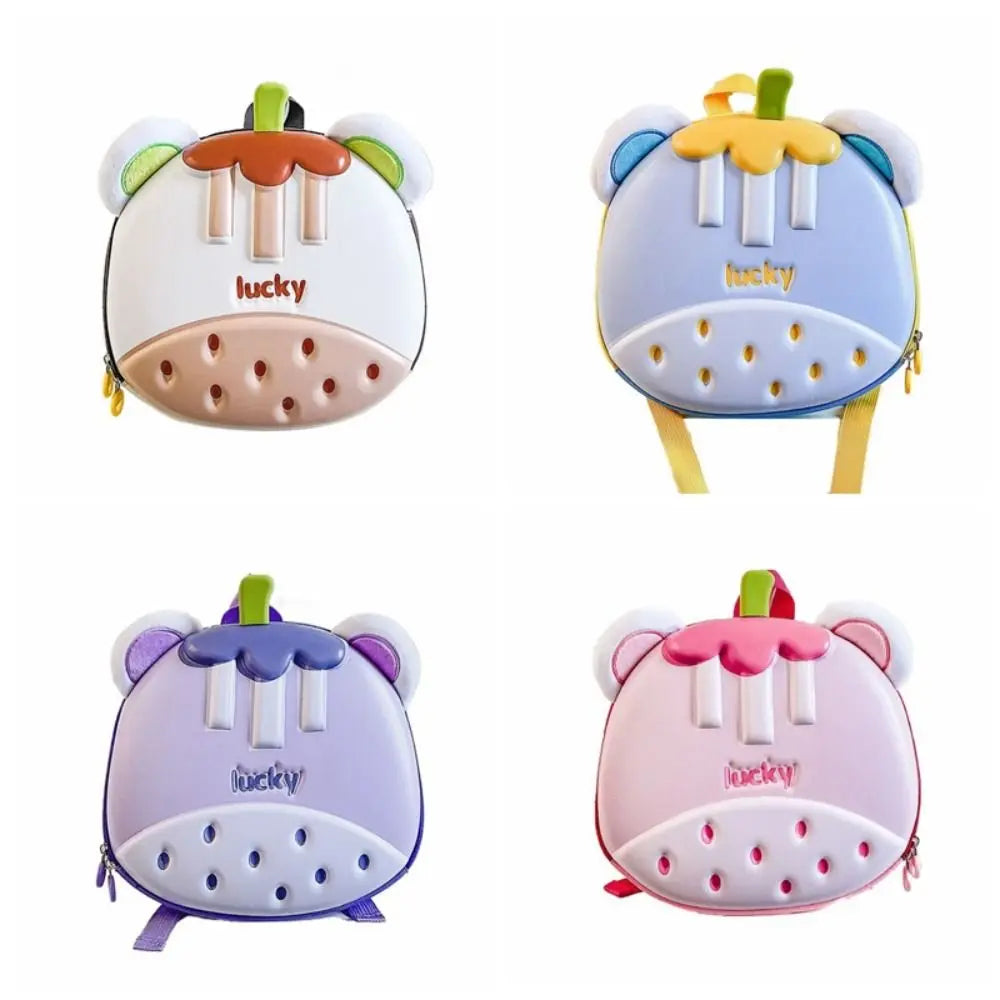Fashion Cartoon Children's Backpack Fruit EVA Kids Backpack Kindergarten Eggshell Student School Bag Gifts - Baby's World