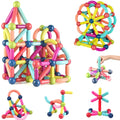 Montessori Educational Toy Magnetic Building Blocks Toy Magnetic Construction Set Magnet Ball Sticks Rod Games For Kids Baby