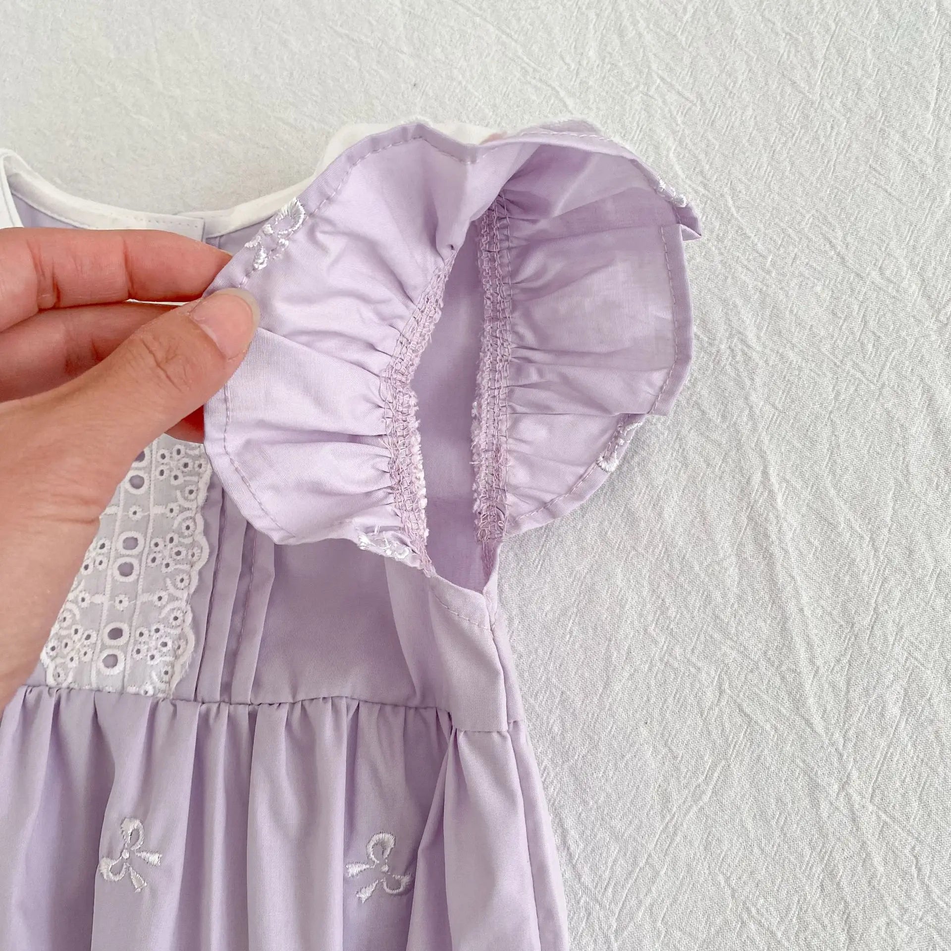 2026 New Summer Newborn 0-24M Infant Baby Girl Romper Baby Girl Clothing Flutter Sleeved Cotton Print Baby Girl Rompers