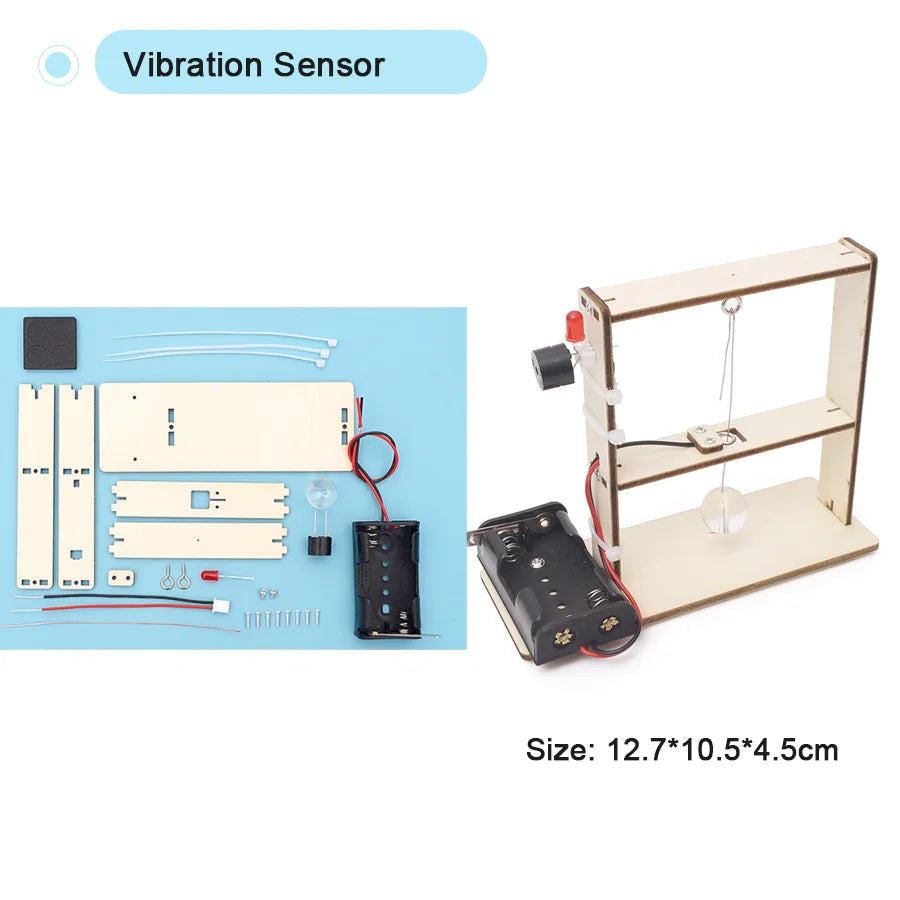 DIY Physical Model Science Experiment Educational Toy Handmade Small Production Assembly Craft Technology Project for School Kid