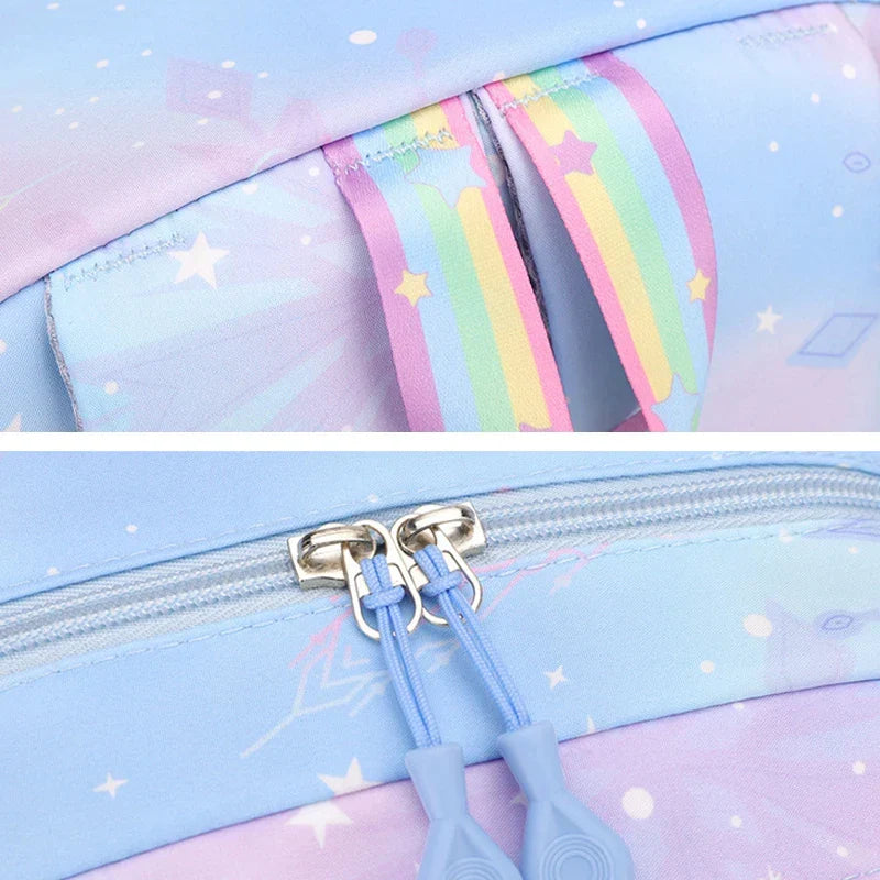 Cinnamoroll Teen Girls Backpack Teen Travel SchoolBag, Large Capacity Lightweight Kuromi Print Daypack for School or Daily