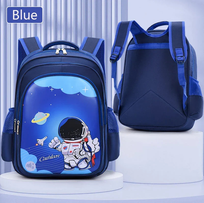 Children Backpack Cute Star Astronaut Kid School Bag Backpack Boy Student Teenagers Waterproof Baby Kindergarten Primary
