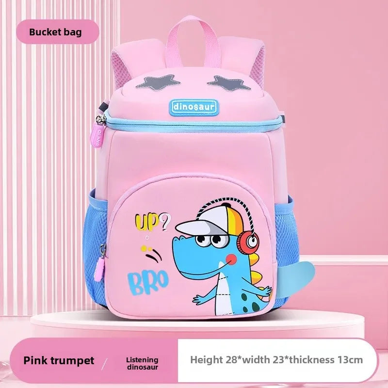 New Cartoon Dinosaur Kindergarten Backpack | Baby's World Bangladesh