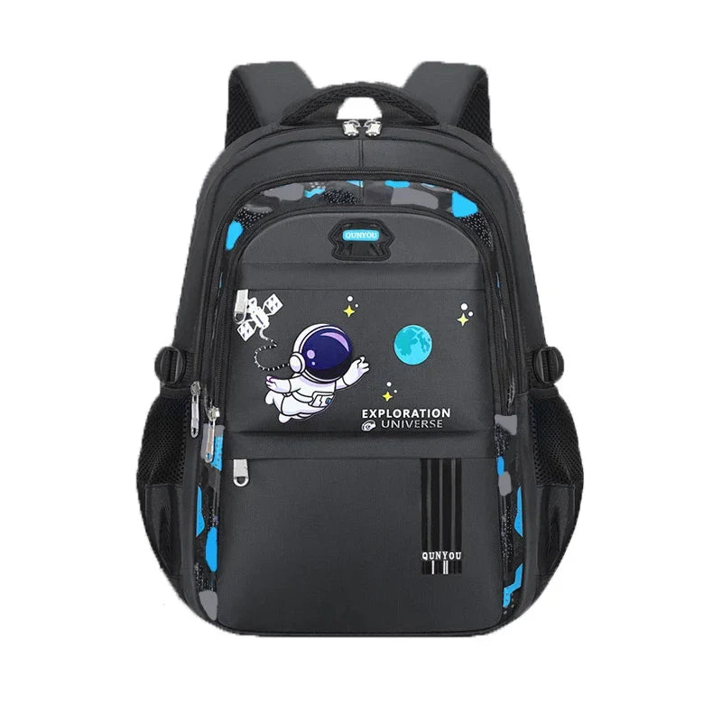 Kids Backpack Children School Bags for Boys Astronaut School Backpack Waterproof Primary Book Bag Mochila Infantil - Baby's