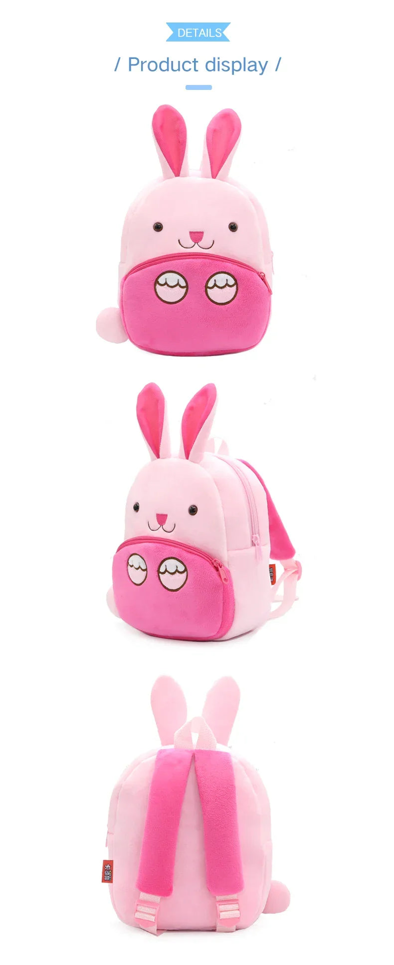 Cute Animals Cartoon Plush Children Backpacks Schoolbag Girls Boys casual Baby Bags - Baby's World (view 17)