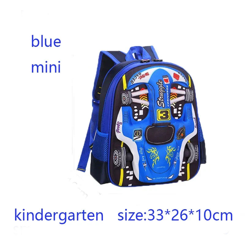 Waterproof Lightweight 3D Car Backpack | Baby's World Bangladesh