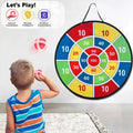 Children with sticky ball 74CM large dart board Family interactive game educational arithmetic indoor/outdoor sports toys gift