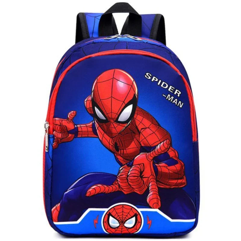 Disney New Children Backpack Mini Schoolbag Girls and Boys Cute Shoulder Bag Cartoon Spriderman Children Backpack - Baby's