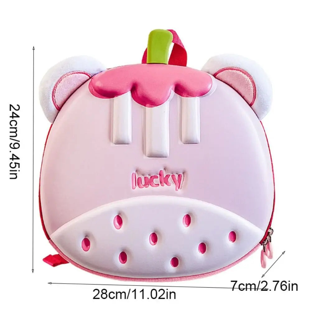 Fashion Cartoon Children's Backpack Fruit EVA Kids Backpack Kindergarten Eggshell Student School Bag Gifts - Baby's World