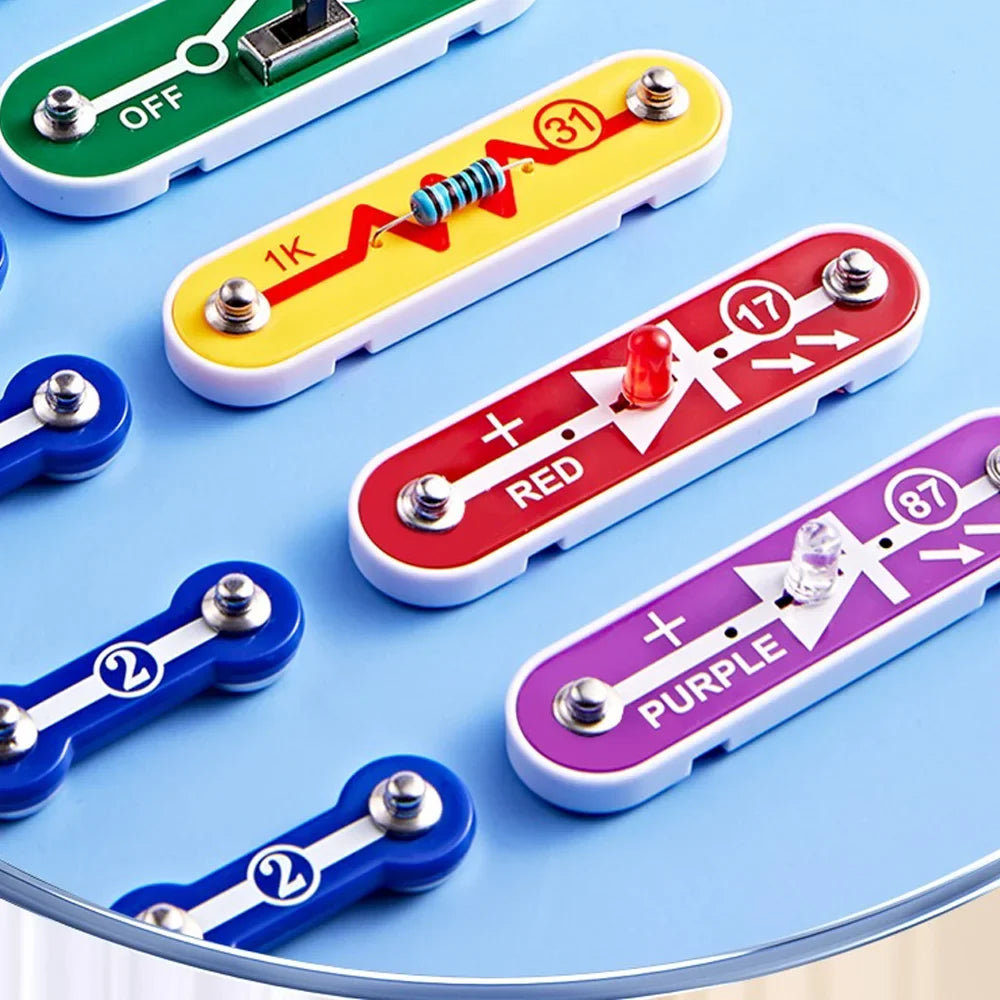 2025 Science Experiments Kits Circuits Electronic For Kids Physical Circuito Electrico niños For Children STEM Toys Science Kits