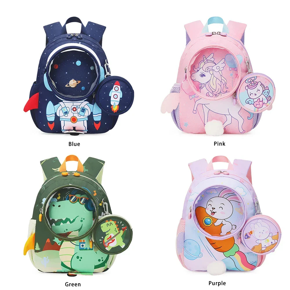 Small Toddler Backpacks 10.5inch Small food bag Baby Schoolbag - Baby's World (view 2)