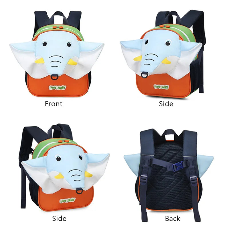 Hot 3D Cartoon Animal Baby Backpacks kindergarten Schoolbag Kids Backpack Children School Bags Girls Boys Backpacks - Baby's