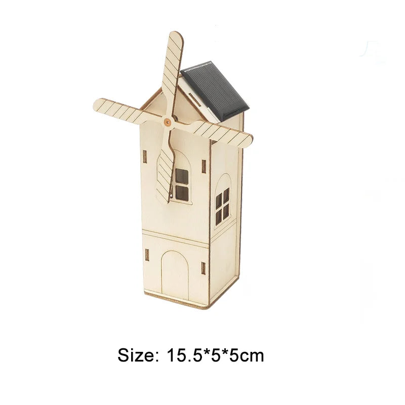 DIY Handmade Small Production Technology Physical Model Science Toys Experiment Educational Toy Project for School Kids