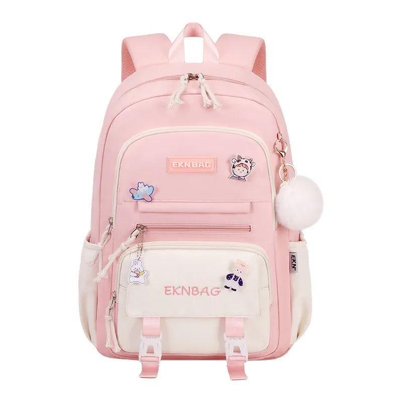 Child Girl Backpacks Primary Junior High School Bags for Girls Children Kids Bookbag Backpack New 2025 Back to School Girl