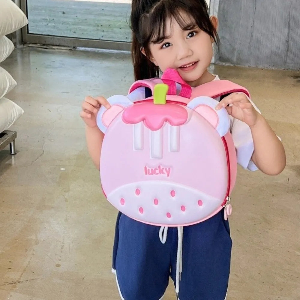 Fashion Cartoon Children's Backpack Fruit EVA Kids Backpack Kindergarten Eggshell Student School Bag Gifts - Baby's World