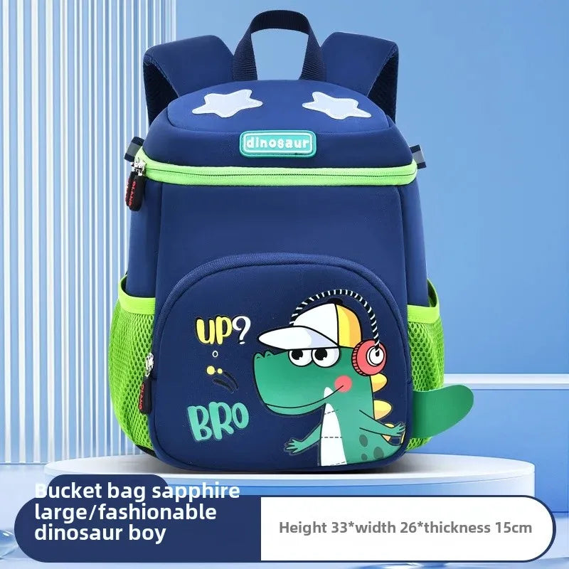 New Cartoon Dinosaur Kindergarten Backpack | Baby's World Bangladesh