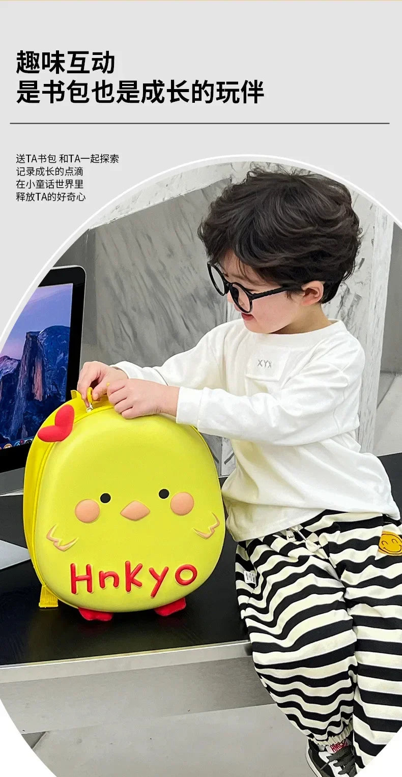 Anti Lost Small - Baby anti-lost small backpack super cute chicken kindergarten school bag boys and girls - Anti Lost Small