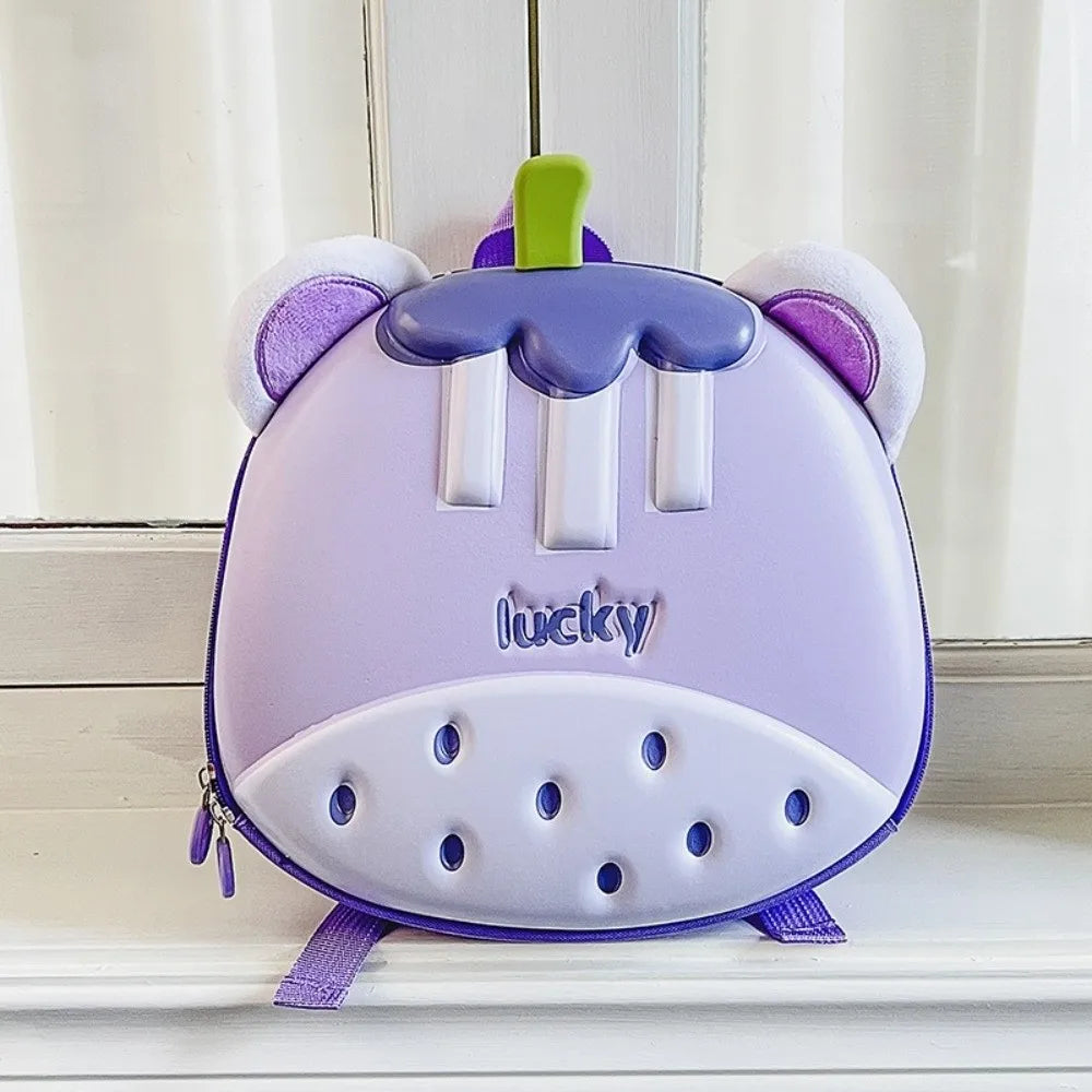 Fashion Cartoon Children's Backpack Fruit EVA Kids Backpack Kindergarten Eggshell Student School Bag Gifts - Baby's World