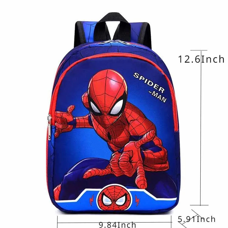 Disney New Children Backpack Mini Schoolbag Girls and Boys Cute Shoulder Bag Cartoon Spriderman Children Backpack - Baby's