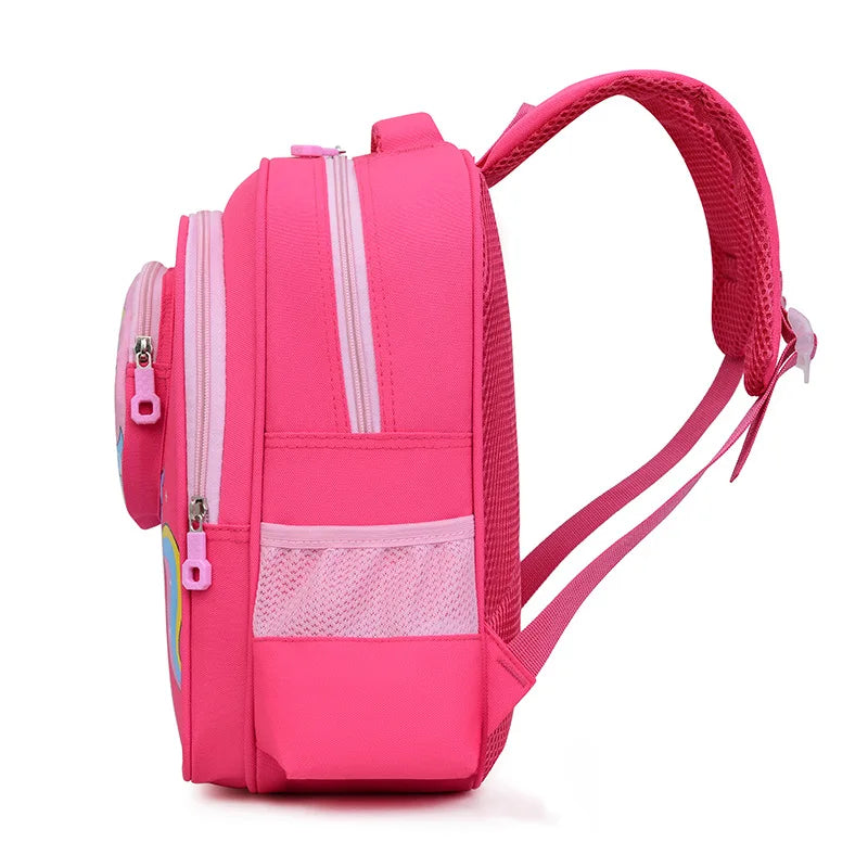 2024 New Sanrio Kuromi Cute Student School Bag Cartoon 3d Stereo Kindergarten Backpack Children's Travel Bag Gift - Baby's