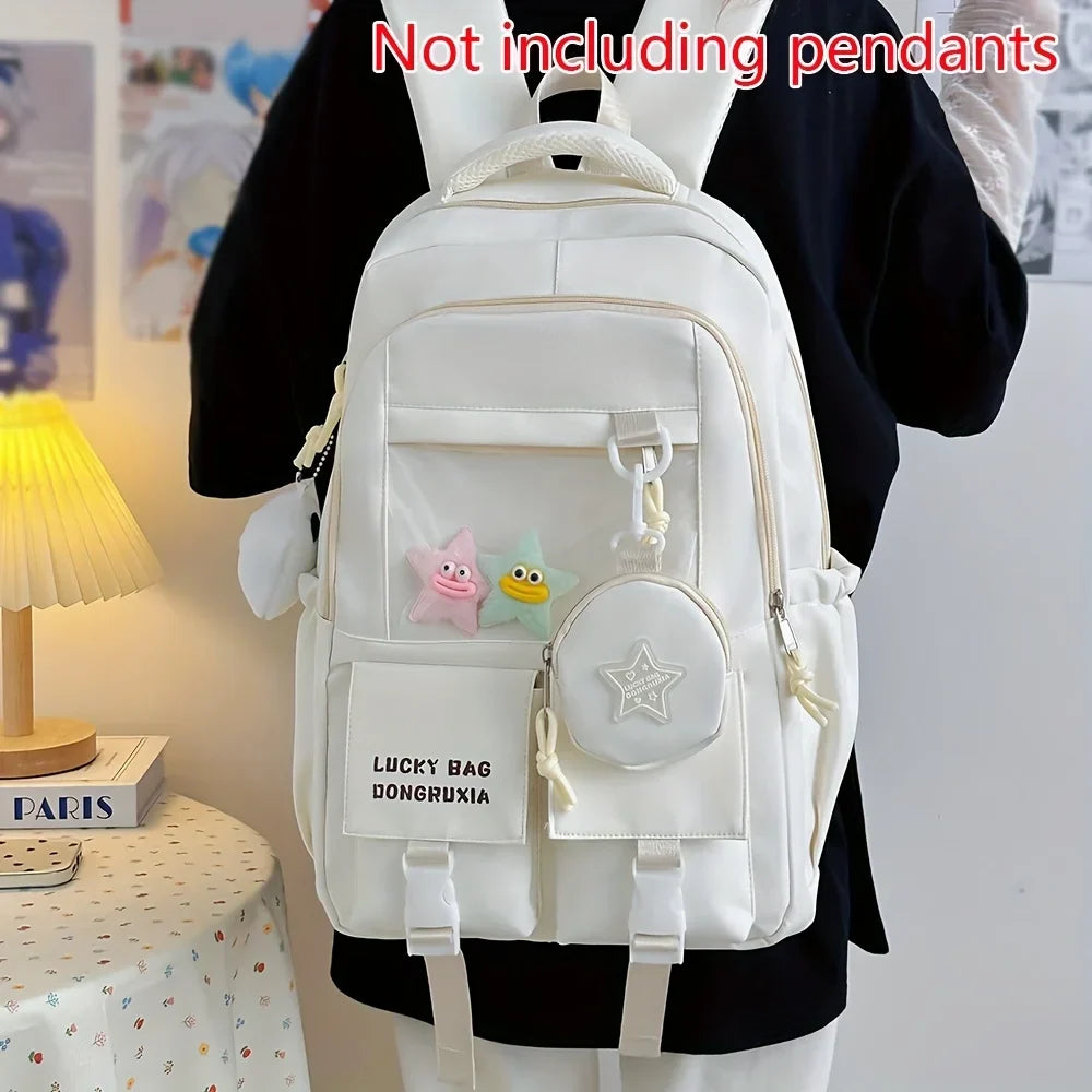 College Backpack for Middle School and High School Students, Versatile Large Capacity Backpack, Computer Backpack - Baby's