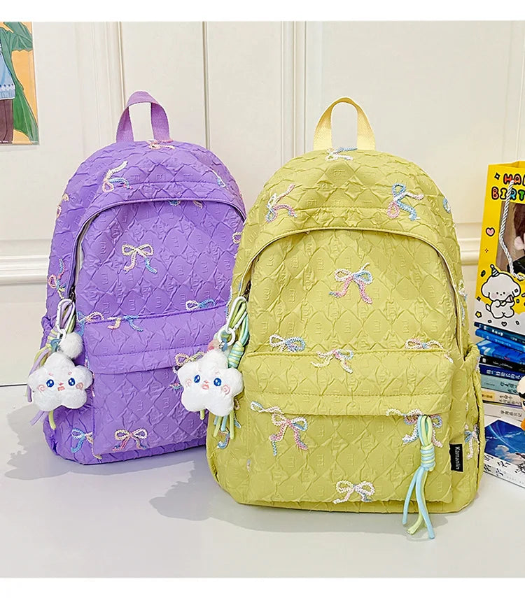 New Cute Western-style Children's Backpack, Cartoon Dolphin Kindergarten Snack Bag, Personalized Embroidery Unique Holiday