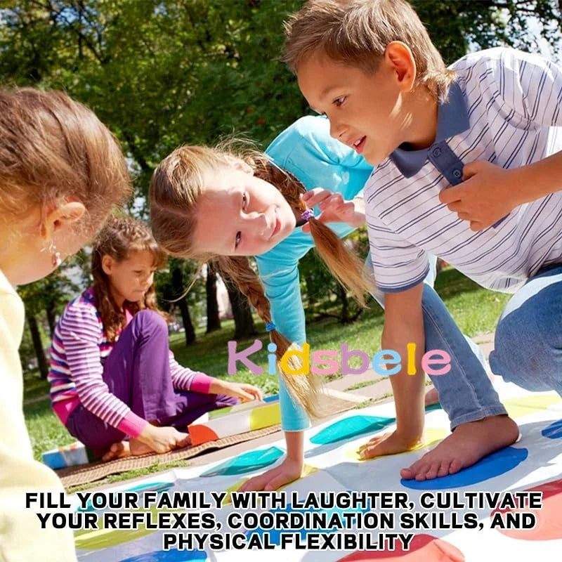 Twister Game Indoor Outdoor Toys Play Mat Funny Family Company Holiday Party Parent-Child Sports Interactive Group Toy