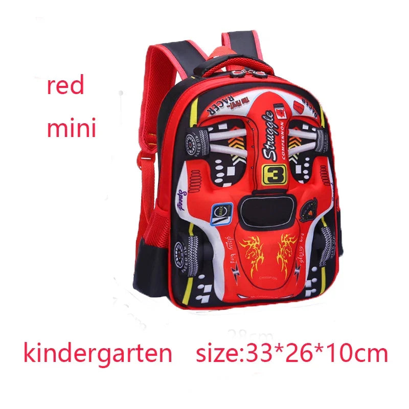 Waterproof Lightweight 3D Car Backpack | Baby's World Bangladesh