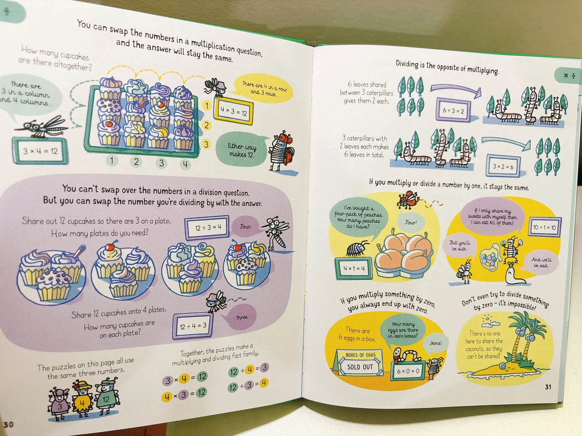 All the Maths you need to know by age 7 Children Educational English Picture Reading Book