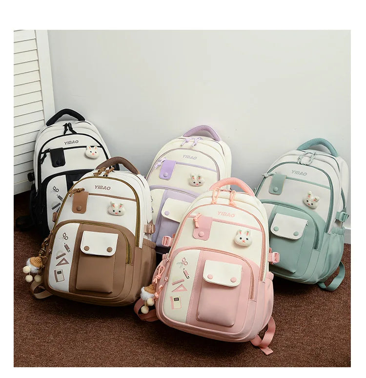 New cute rabbit children school backpack | Baby's World Bangladesh
