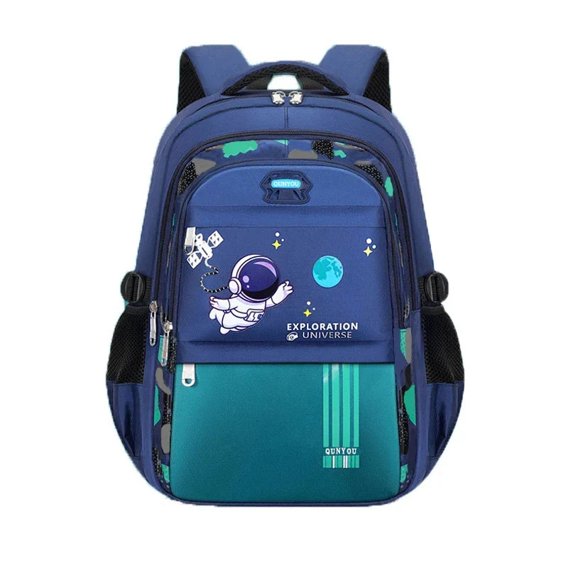 Kids Backpack Children School Bags for Boys Astronaut School Backpack Waterproof Primary Book Bag Mochila Infantil - Baby's