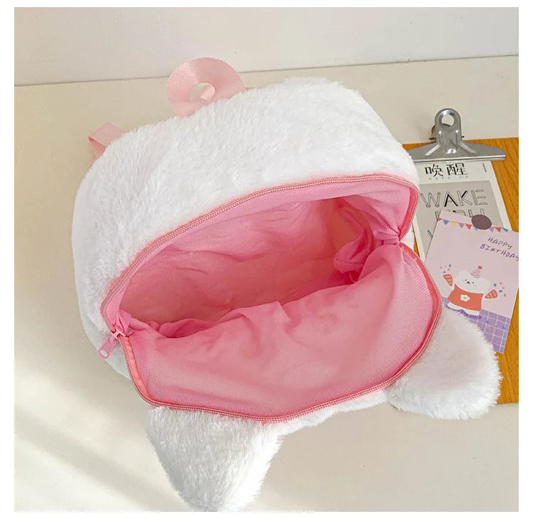 Sweet Girl Schoolbag Plush Puppy Cat Children's Backpack - Baby's World (view 11)