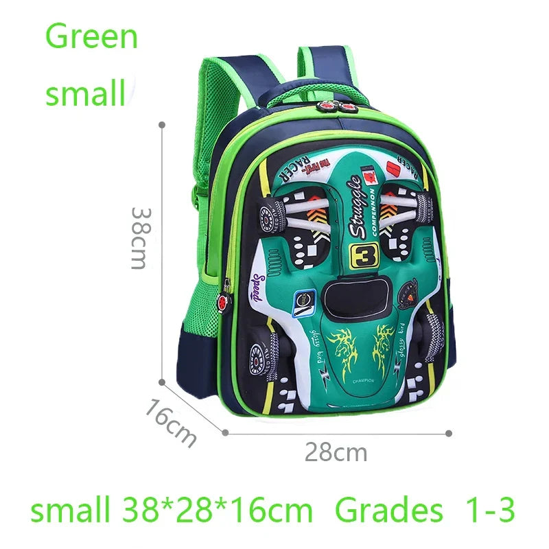 Waterproof Lightweight 3D Car Backpack | Baby's World Bangladesh