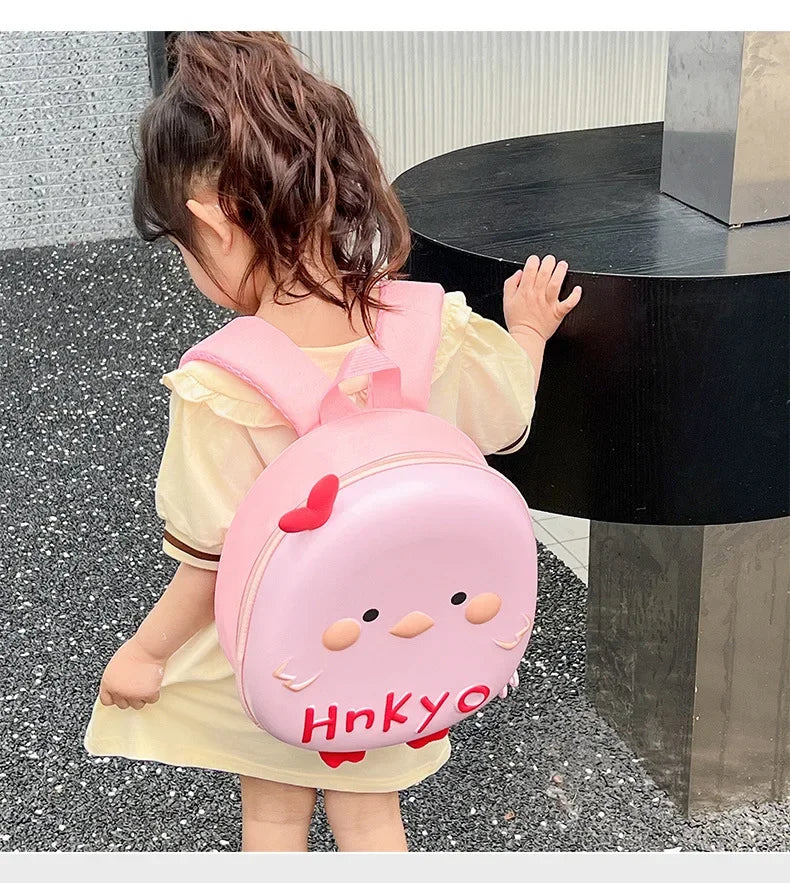 Anti Lost Small - Baby anti-lost small backpack super cute chicken kindergarten school bag boys and girls - Anti Lost Small