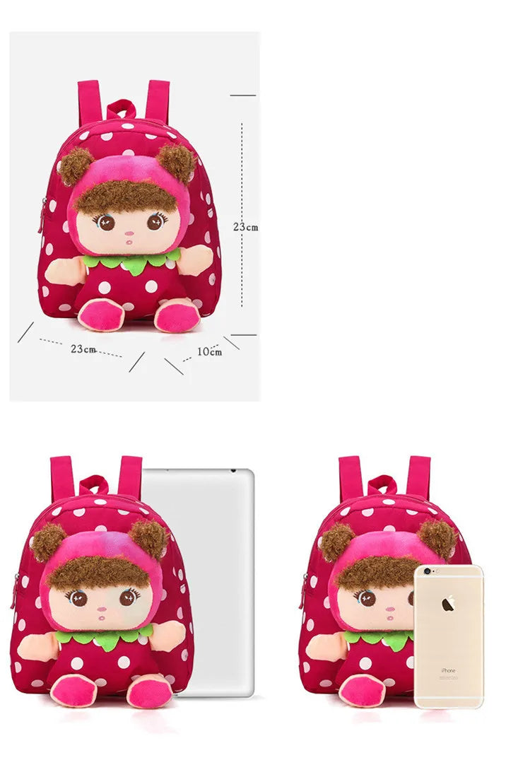 Children Cartoon Plush Toddler Schoolbag Backpack Children Backpacks Kindergarten Schoolbag Kids Children School Bags Kawaii