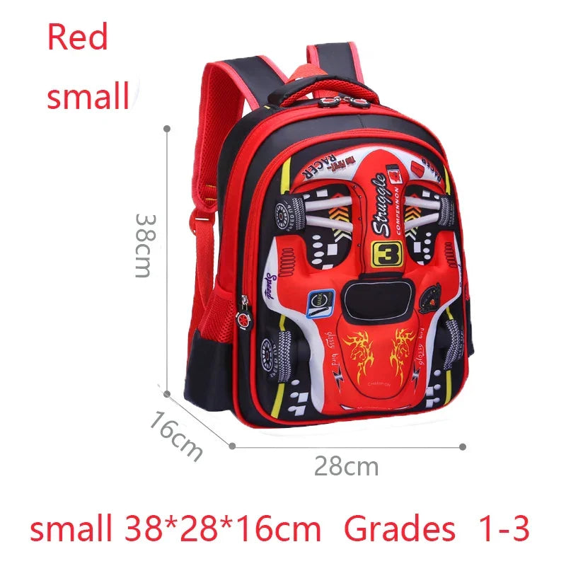 Waterproof Lightweight 3D Car Backpack | Baby's World Bangladesh