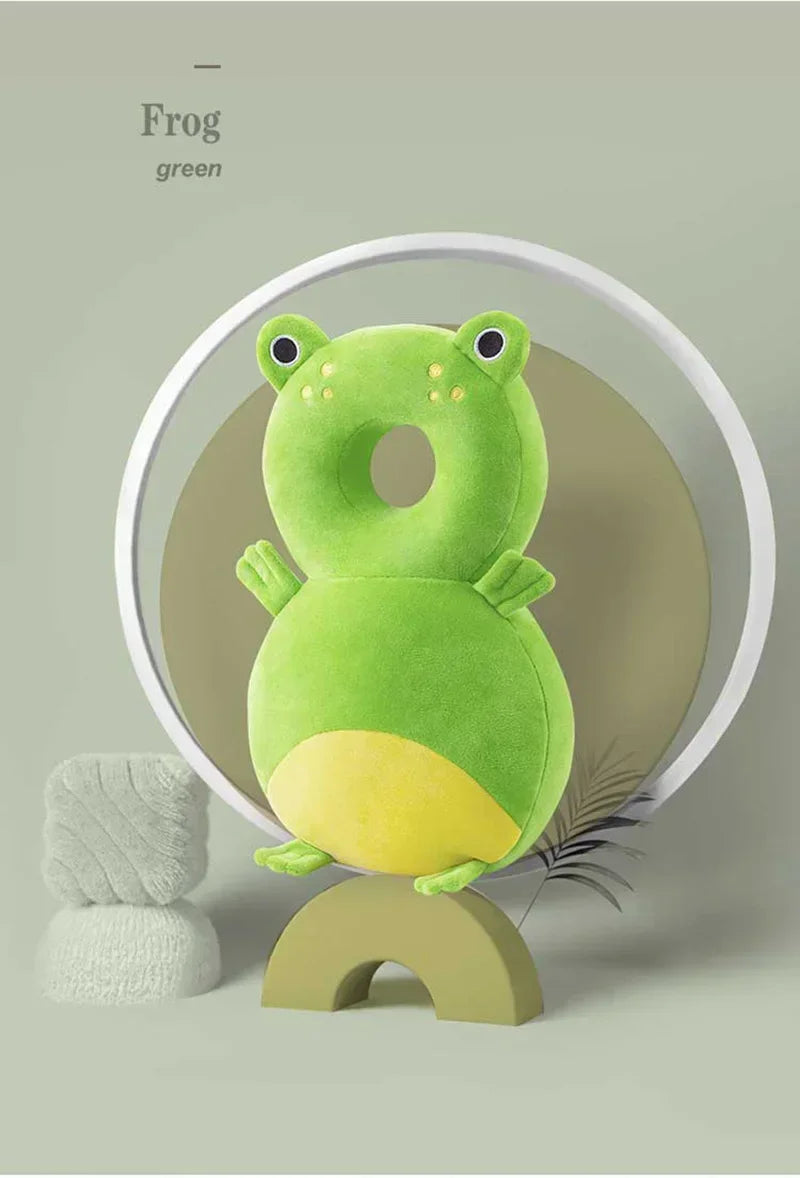 Newborn Headrest Security Pillows Backpack Toddler Baby Head Fall Protection Pad Cushion Cartoon Soft Security Pillows Backpack