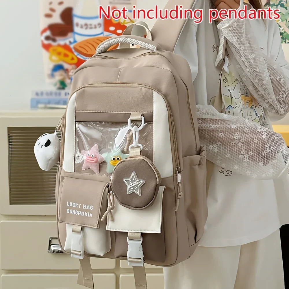 College Backpack for Middle School and High School Students, Versatile Large Capacity Backpack, Computer Backpack - Baby's