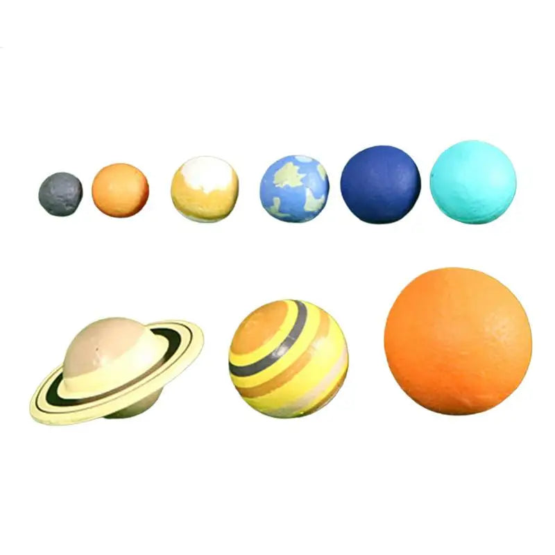 Planet Education Ball Enlightenment Toys Planet Solar System Mini Model Toys Space Toys Children Montessori Teaching Aids