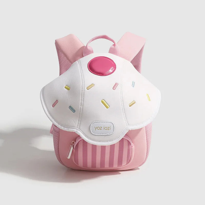 Mini cute bump color mushroom backpack | Baby's World Bangladesh