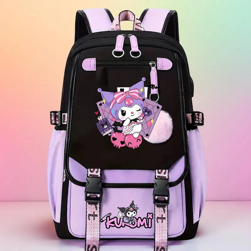 Kuromi Print Backpack, Student Daypack For | Baby's World Bangladesh